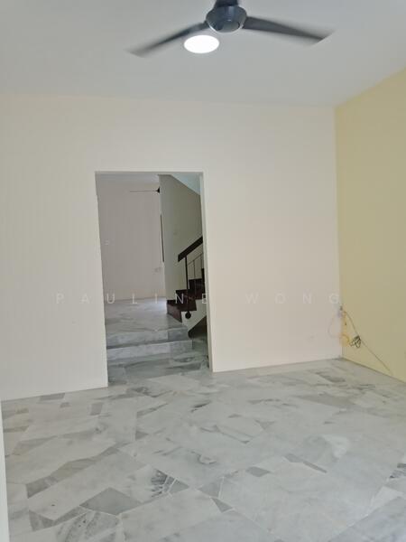 Living Hall - Newly Painted, New Ceiling Panasonic Fan & Light Switches