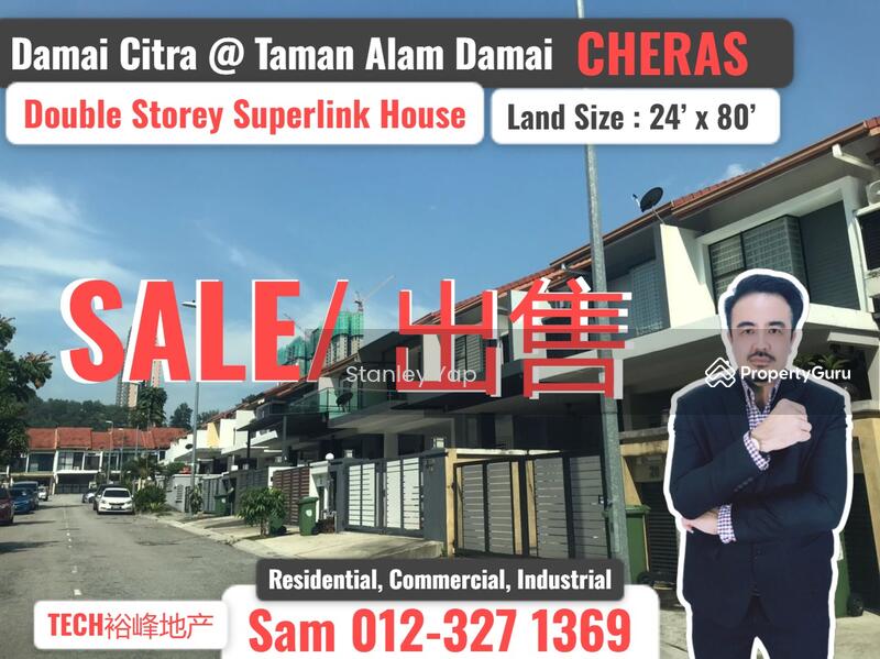 Taman Alam Damai, Damai Citra, Double Storey Superlink House, Cheras