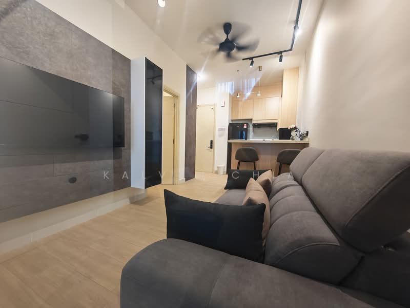 Service Residence for Rent at Arte Mont Kiara - Kalvyn Chia - Living Room - PropertyGuru.com.my