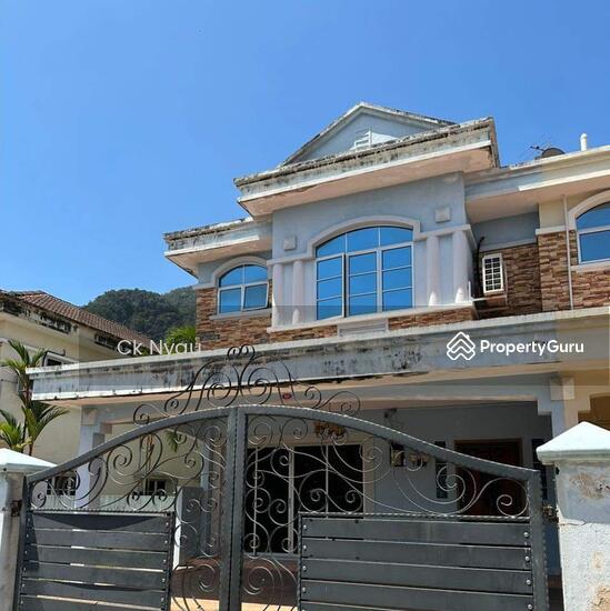 Ipoh gunung rapat renovated extended 2 storey inter corner house for