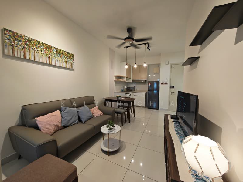 Service Residence for Rent at Arte Mont Kiara - Kalvyn Chia - Living Room - PropertyGuru.com.my