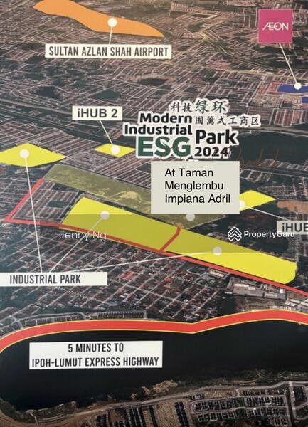 For Sale - Fenced Guarded ESG New Factory at Ipoh