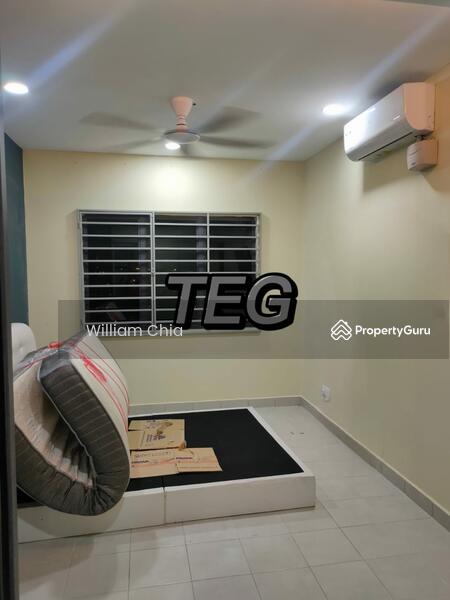 Bed Frame, Built in Cabinet, Aircon, Grill (Master Room)
