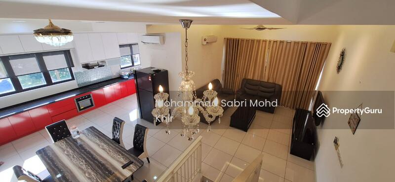 Kitchen, living and dining room