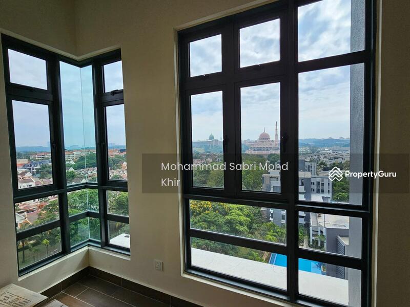 Condo window with nice view