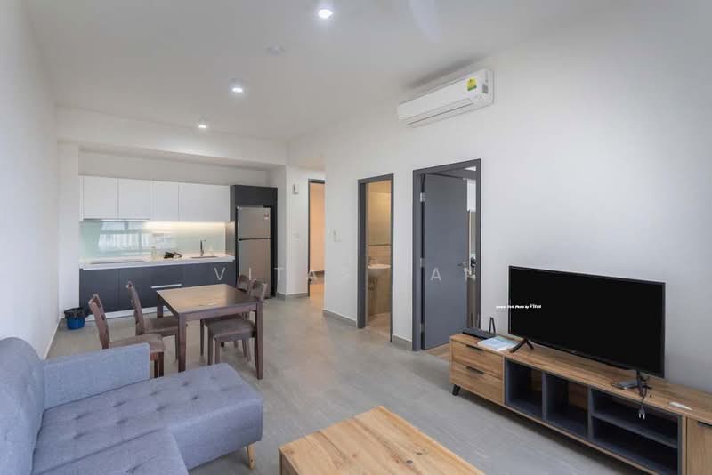 Servis Apartment untuk Disewa di Atwater : Service Residences - Vitas Tan - Living Room - PropertyGuru.com.my