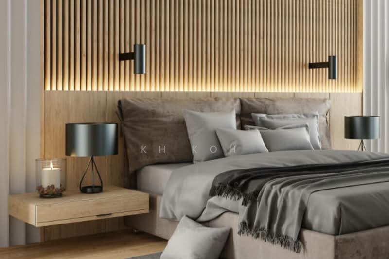 Condominium for Sale at [2026 Ready Move In] Duplex Luxury Sky Villa Big Balcony Furnished MRT Condo - KH Koh - Bedroom - PropertyGuru.com.my