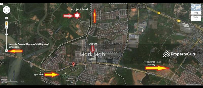 Untuk Dijual - Permas Jaya 6.503 Acres Commercial Land @ JB
