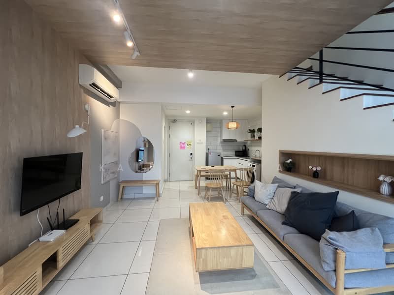 Service Residence for Rent at Arte Mont Kiara - Kalvyn Chia - Living Room - PropertyGuru.com.my