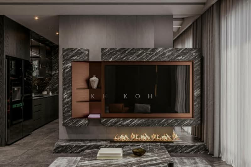 Condominium for Sale at KLCC Foreign Friendly 0 downpayment Below Market Price Invest Airbnb - KH Koh - Living Room - PropertyGuru.com.my