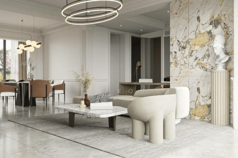 Condominium for Sale at Pet Friendly Bukit Jalil Big Layout Condo Freehold Furnished [MRT] - KH Koh - Living Room - PropertyGuru.com.my