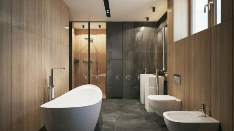 Condominium for Sale at Bangsar [MM2H] 2-3Room Balcony Condo [LRT/KL Sentral/Mid Valley] - KH Koh - Bathroom - PropertyGuru.com.my