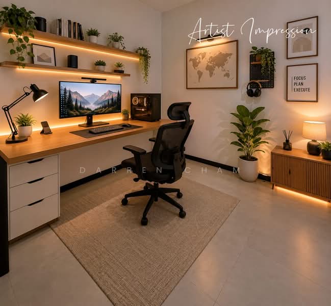 Servis Apartment untuk Dijual di Neu Suites - Darren Cham - Study - PropertyGuru.com.my