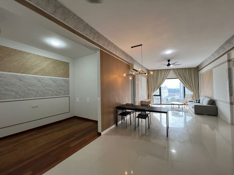 Servis Apartment untuk Disewa di Sapphire Paradigm - Key Ling - Living Room - PropertyGuru.com.my