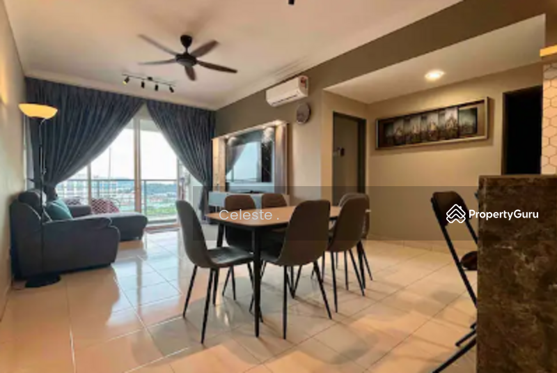 For Sale - 2 Rooms RM199K Free 18months Installment【Fully Furnished 】FREE 2 CARPARK @Cheras