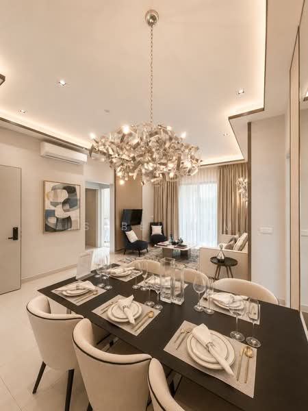 Condominium for Sale at 2026 BRAND NEW KLCC PROJECT【Fully Furnished, 300m to LRT, 0% Down Payment, RM1xxk Cashback】 - Isabel Lim - Dining Room - PropertyGuru.com.my