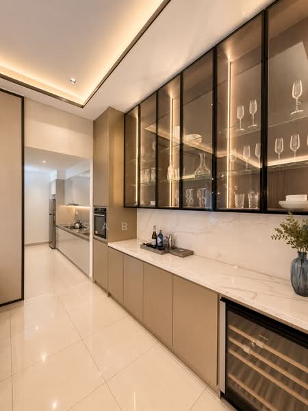 Condominium for Sale at 2026 BRAND NEW KLCC PROJECT【Fully Furnished, 300m to LRT, 0% Down Payment, RM1xxk Cashback】 - Isabel Lim - Kitchen - PropertyGuru.com.my