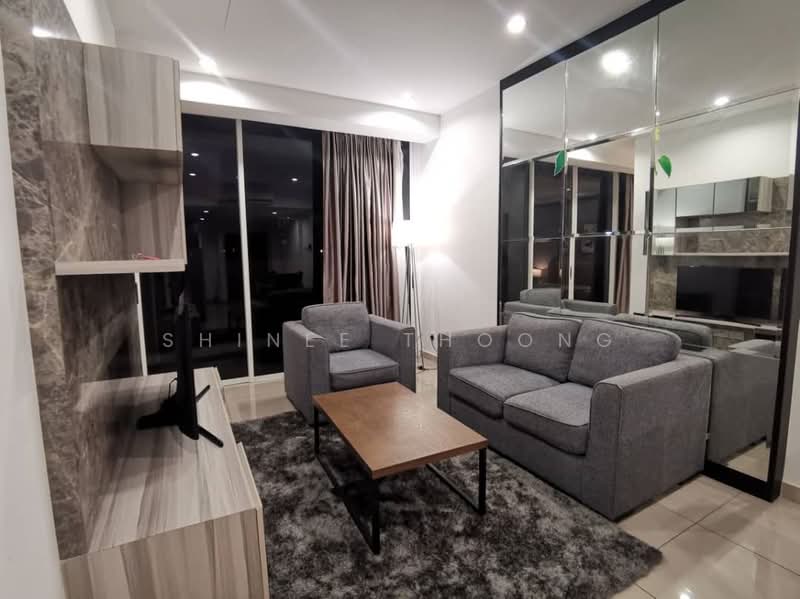 Service Residence for Rent at Encorp Marina - Shinee Thoong - Living Room - PropertyGuru.com.my