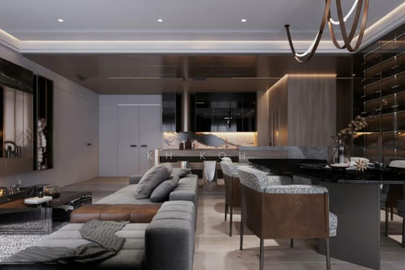 Condominium for Sale at KL Cheras Freehold 3 Room Freehold Condo【20m to MRT】TRX Taman Maluri - KH Koh - Living Room - PropertyGuru.com.my