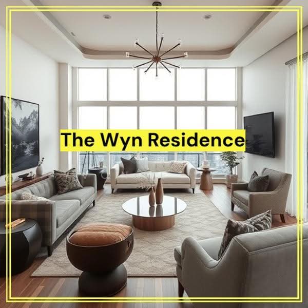 Service Residence for Sale at The WYN Residences - Yvonne Yep - Living Room - PropertyGuru.com.my