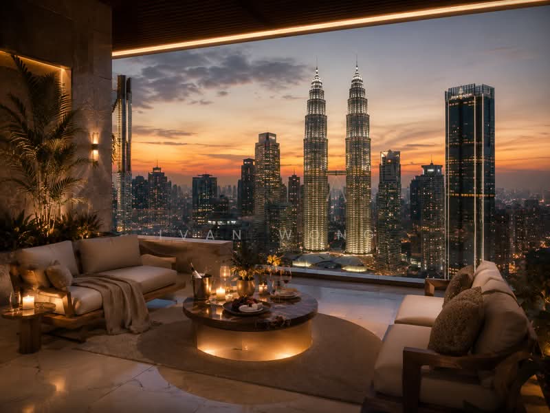 Kondominium untuk Dijual di Freehold KLCC High Return Investment Property | Management Provided - Ivan Wong - Balcony - PropertyGuru.com.my