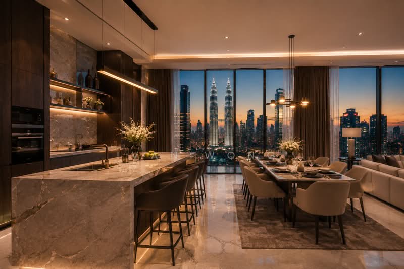 Kondominium untuk Dijual di Freehold KLCC High Return Investment Property | Management Provided - Ivan Wong - Kitchen - PropertyGuru.com.my