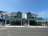 For Sale - (Freehold l Gated Guarded) Semi-D like Bungalow @Taman Bertam Heights,Melaka
