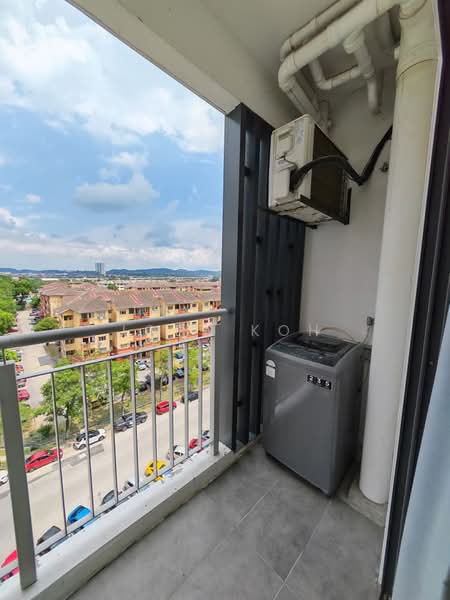 Servis Apartment untuk Disewa di DK Impian - Joey Koh - Balcony - PropertyGuru.com.my