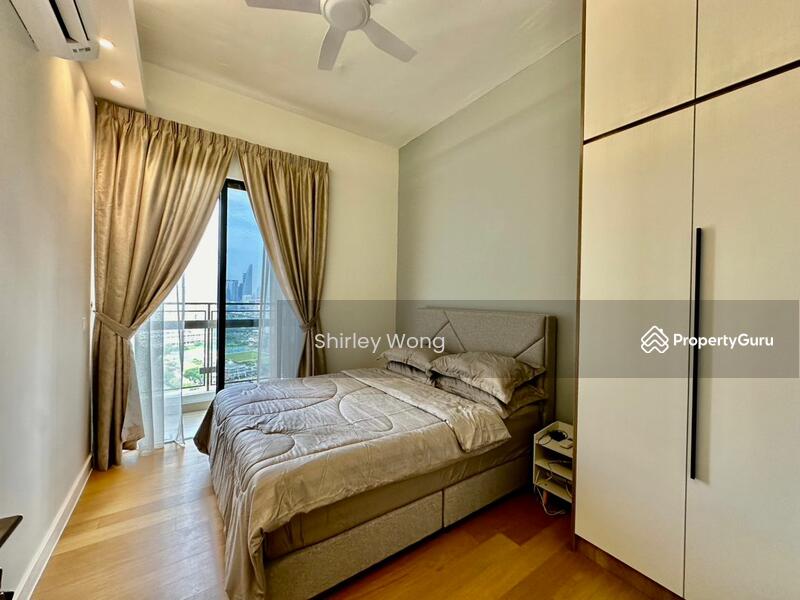 Bedroom with balcony, nice view