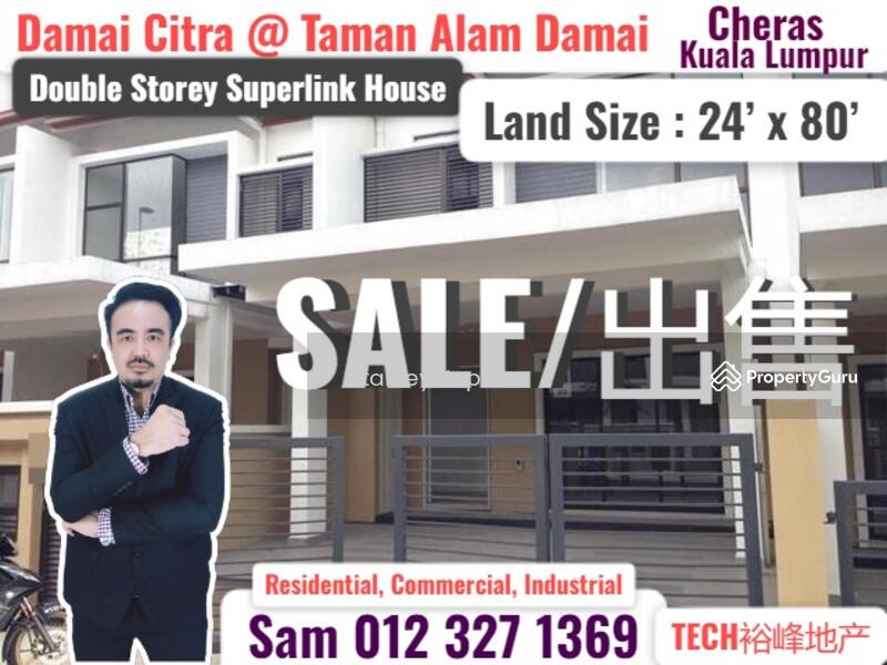 Taman Alam Damai, Damai Citra Double Storey Superlink House, Jalan