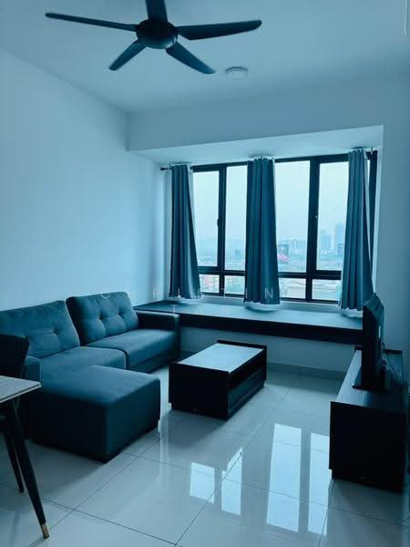 Kediaman Servis untuk Disewa di Greenfield Residence - Christine Tan - Living Room - PropertyGuru.com.my