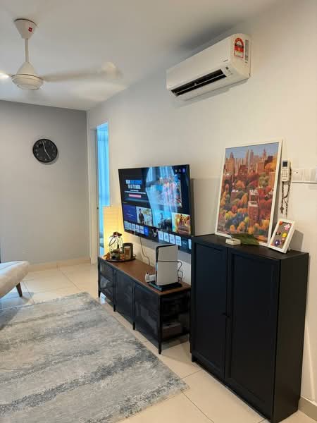 Service Residence for Sale at H2O Residences - Lew . - Living Room - PropertyGuru.com.my