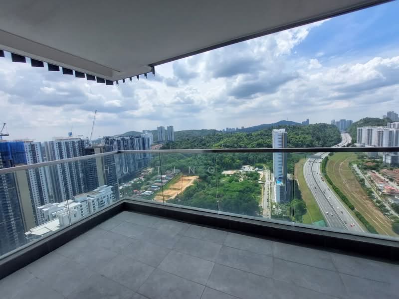 Condominium for Rent at Twy Duplex Condos - Hu Ting Wei - Balcony - PropertyGuru.com.my