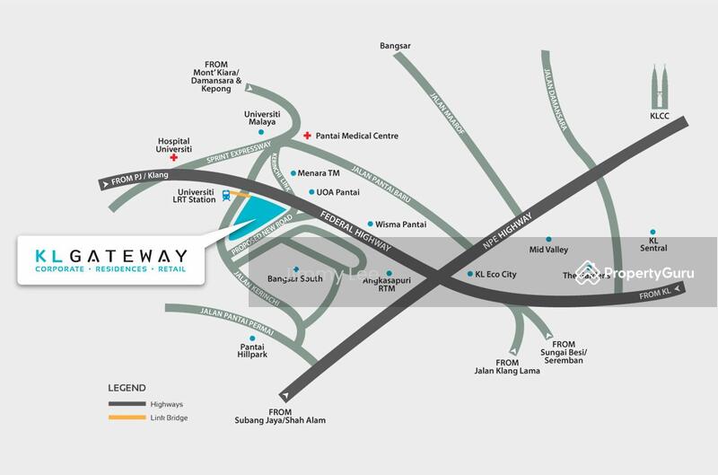 Service Residence for Sale at KL Gateway Residences - Jimmy Lee - PropertyGuru.com.my