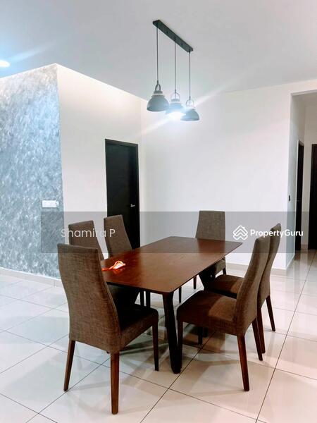 Condominium for Rent at Oasis 1 - Shamira P - 6 seater solid rubber wood dining set - PropertyGuru.com.my