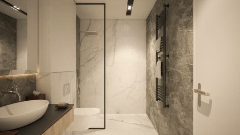 Condominium for Sale at Sentul [Freehold] 3Room  Balcony Layout Accessibility to MRT LRT - KH Koh - Bathroom - PropertyGuru.com.my