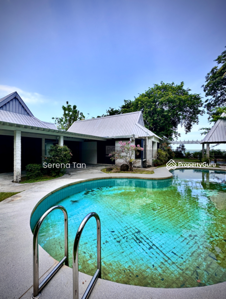 Untuk Dijual - Exquisite 2.7-acre Coastal Estate Offering Breathtaking Seaviews in Gertak Sanggul.
