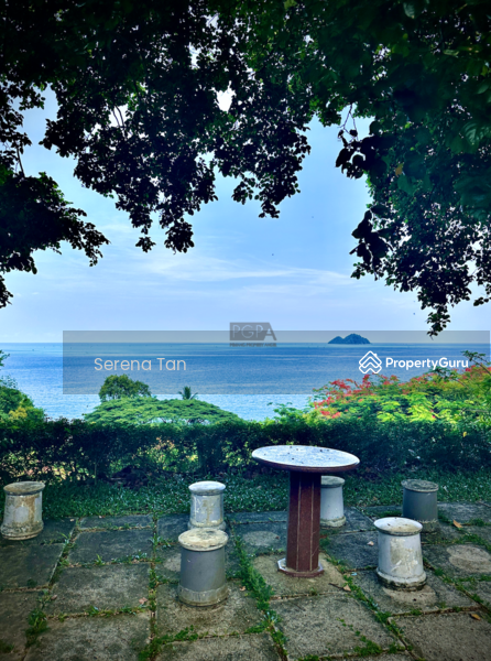 Untuk Dijual - Exquisite 2.7-acre Coastal Estate Offering Breathtaking Seaviews in Gertak Sanggul.