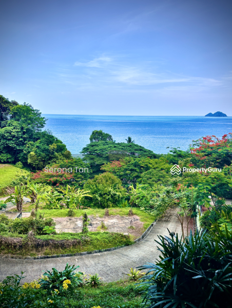 Untuk Dijual - Exquisite 2.7-acre Coastal Estate Offering Breathtaking Seaviews in Gertak Sanggul.