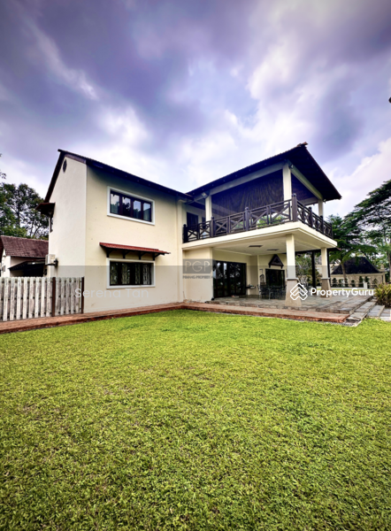 For Sale - Exclusive: Double-Storey Bungalow with Turf Club View in Jesselton Heights.