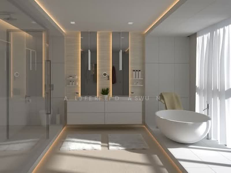 Kondominium untuk Dijual di KLCC Foreign Friendly [0 Downpayment] Linked MRT FREEHOLD - Alfred Sun - Bathroom - PropertyGuru.com.my