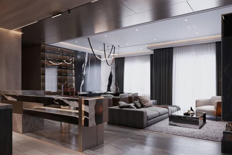 Kondominium untuk Dijual di KL Sentral Freehold Ready Move In [Furnished] 0 downpayment private shuttle - Jeff Aw - Living Room - PropertyGuru.com.my