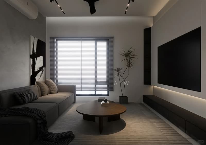 Kondominium untuk Dijual di Mont Kiara Auction Unit Fully Furnished 2 Rooms Condo - Jeff Aw - Living Room - PropertyGuru.com.my