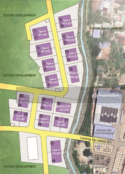 For Sale - Sungai Lokan Industrial Park Semi Detached Factory/Warehouse at Butterworth for Sales