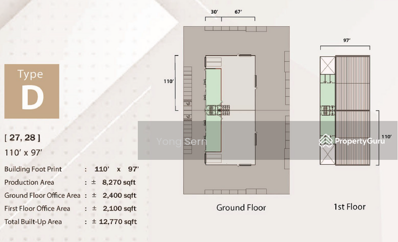 For Sale - Sungai Lokan Industrial Park Semi Detached Factory/Warehouse at Butterworth for Sales