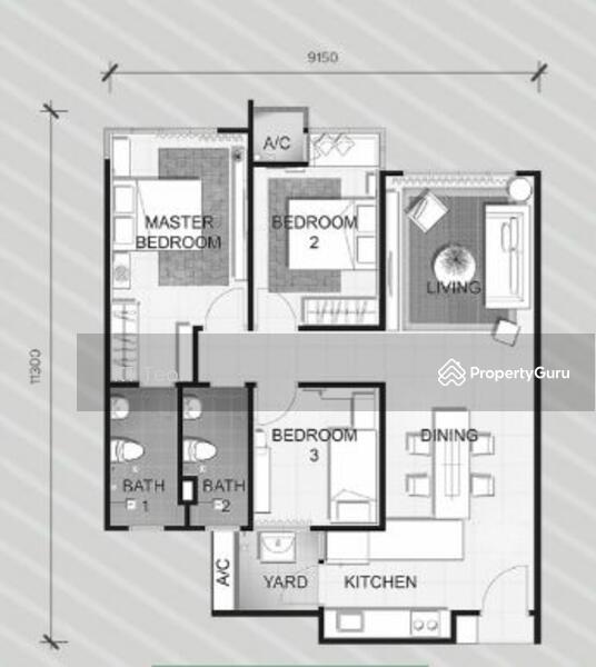 Servis Apartment untuk Dijual di Savanna Executive Suite @ Southville City - KT Teoh - PropertyGuru.com.my