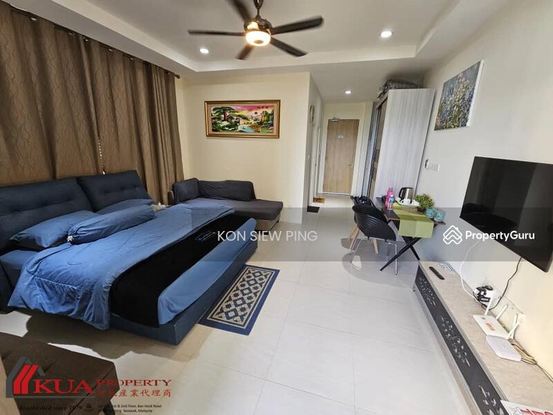 Riverine Diamond Studio Corner Unit For Rent!, Kuching, Sarawak, Studio