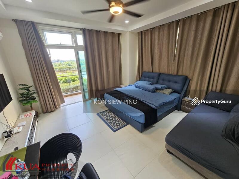 Riverine Diamond Studio Corner Unit For Rent!, Kuching, Sarawak, Studio