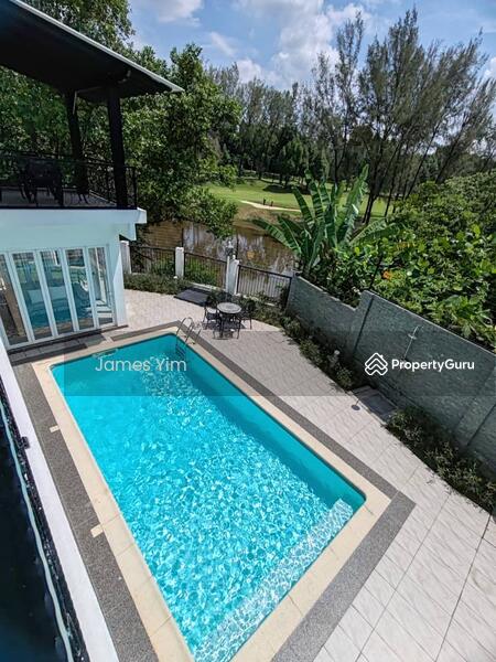 Balcony pool view 
