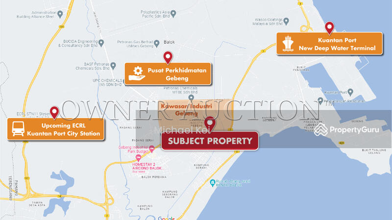 Industrial Land for Sale in Kuantan (Pahang) - Michael Kei - PropertyGuru.com.my